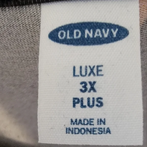 Old Navy Luxe Curved Hem Tunic T-shirt 3X - Picture 3 of 4